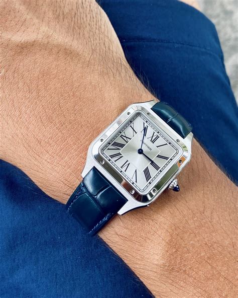 cartier santos dumont ebay|cartier santos large on wrist.